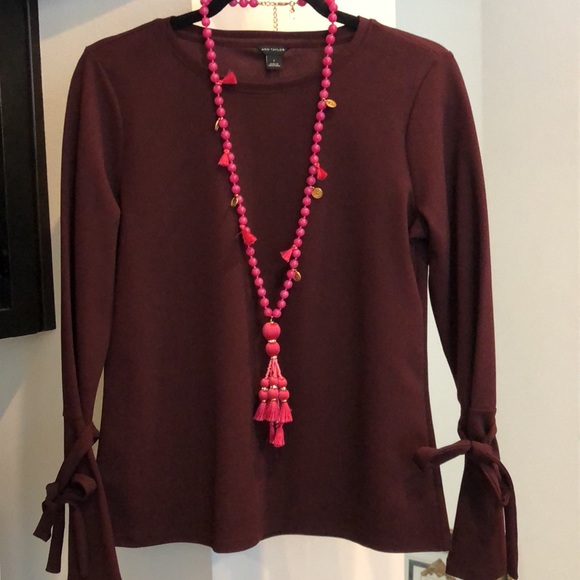 Kate Spade Beaded Coin and Tassel Necklace - Picture 4 of 14
